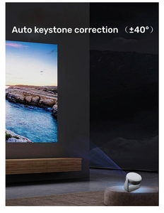 Proyector Portátil 4k 3D Android <span class=keywords><strong>Freestyle</strong></span>, Mini Proyector LED LCD Inteligente con Batería y Lámpara Integradas - Product Image 5