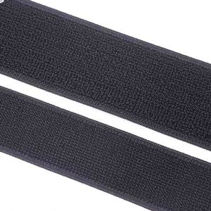XMQX QX-EHL Soft Flexible Elastic Hook Loop Fastener (Black) for MP3 <b>Wrist</b> <b>Strap</b> Sports Cable Management-Polyester/Elastic - Product Image 2
