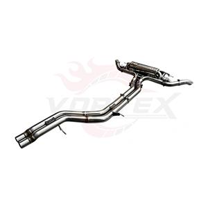 Système d'échappement Catback à soupapes électroniques doubles Vortex pour Audi Q8 55TFSI 3.0T V6 2019-2024, kit de tuning en acier inoxydable SS304 - Product Image 2