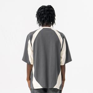 Camisetas Deportivas Extra Grandes de Algodón 100%, Estampadas con Serigrafía, Transpirables, Negras, Casuales para Motocicleta, Cuello Redondo, Ajuste Holgado, 200 Gramos - Product Image 4