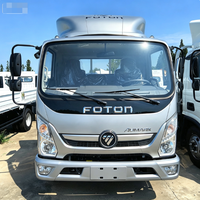 Pengemudian Aman dan Stabil Truk Mini Kargo Ringan Foton Aumark untuk Pengangkutan Bahan Makanan dan Pergerakan Barang Usaha Kecil
