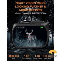 Prix bon marché 1080P jumelles de Vision nocturne thermique Vision nocturne panoramique Vision nocturne infrarouge pour la chasse
