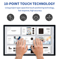 21.5 32 43 pouces intelligent android cadre ouvert écran tactile ordinateur écran tactile capacitif moniteur tout en un pc
