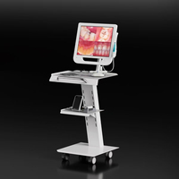 Chariot médical 2026 Nouveau chariot de scanner dentaire médical Chariot de scanner intra-oral avec support et plateau Chariot à outils Poste de travail mobile