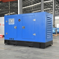 Groupe électrogène diesel industriel à démarrage automatique 150 kVA avec coffret insonorisé et ATS pour hôtels et centres commerciaux