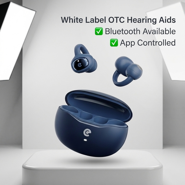 Private Label Hybrid Hearing Aid & Electronic Earplug 2-in-1 16 Channels Rechargeable for & APP Control OTC Hearing Aids