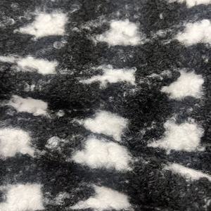 <span class=keywords><strong>Tissu</strong></span> bouclé en polaire Teddy 100% polyester, imprimé bouclé, tricoté chaîne, marron et <span class=keywords><strong>blanc</strong></span>, pour vêtements de nuit, largeur 150 cm - Product Image 6
