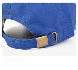 Casquettes unies 6 panneaux 100 % coton, taille ajustable, vierges, simples, décontractées, pour l'extérieur, personnalisables avec logo, pour le golf – Grande Vente - Product Image 2