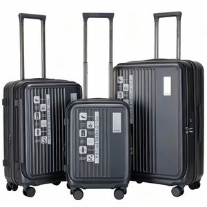 กระเป๋าเดินทาง Travel Pro Premium รุ่นพกพา วัสดุ PC ขึ้นรูปด้วยความร้อน พร้อมช่องด้านหน้า และล้อลากสีเดียวกัน ซิปแบบรูด - Product Image 1