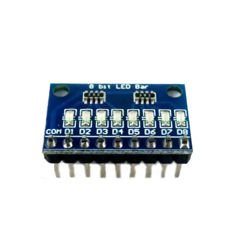 MEGA2560 ARM MCU PLC 모터용 3.3V 5V 12V 24V 8 비트 블루/레드 공통 양극/음극 LED 표시기 모듈