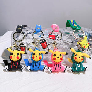 Set de Llaveros 3D de Pokémon, Llavero de PVC Suave con Personajes de Dibujos Animados, Correa de Muñeca para Decoración de Mochilas, Regalo para Fans del Anime - Product Image 6