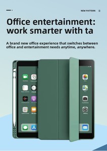 2017/2018 <span class=keywords><strong>Ipad</strong></span> 9.7 không khí/2/<span class=keywords><strong>Ipad</strong></span> 5/<span class=keywords><strong>6</strong></span> mỏng bảo vệ trường hợp tập tin đính kèm tự động đánh thức/ngủ ẩn Bút Chì Chủ - Product Image 3