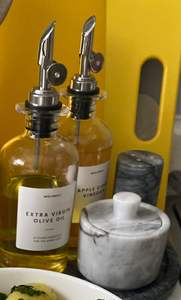 100% Sal de mármol natural con tapa de madera en blanco, negro, preservación de frescura para cocina, sal, especias, contenedor de almacenamiento - Product Image 6