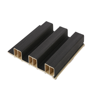 Decorazione interna della fabbrica 3D <span class=keywords><strong>legno</strong></span> composito di plastica <span class=keywords><strong>rivestimento</strong></span> in PVC <span class=keywords><strong>rivestimento</strong></span> scanalato WPC negozio parete parete impermeabile Hotel <span class=keywords><strong>pareti</strong></span> interne - Product Image 6