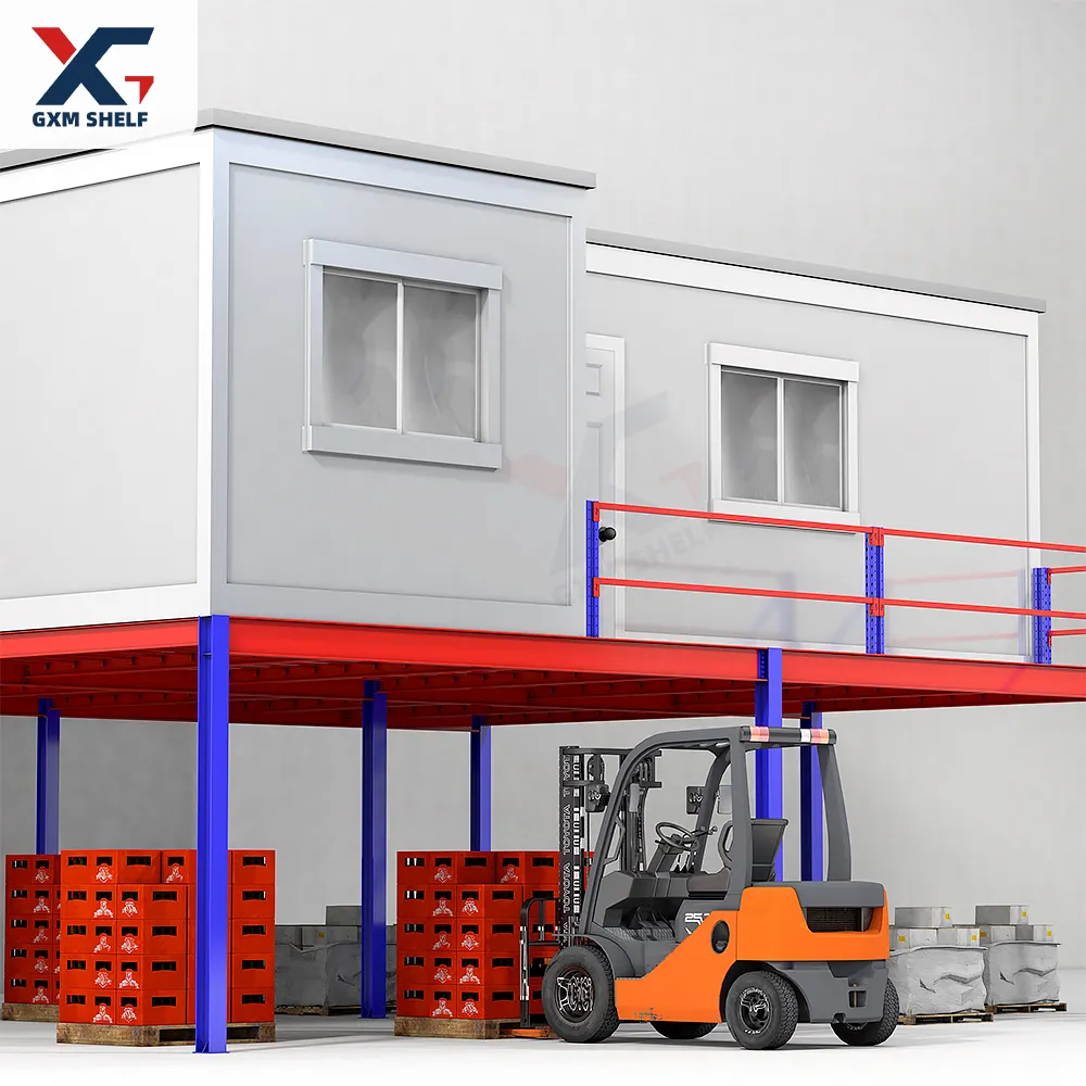 GXM lit asma kat çift depo asma kat ofis endüstriyel platformlar asma kat rafı sistemi