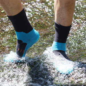 Chaussettes imperméables d'extérieur, double épaisseur, chaudes et respirantes pour les sports d'hiver, la randonnée, le cyclisme, la pêche, le ski - Product Image 1