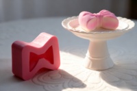 Adorable ensemble de moules à nœud papillon en silicone-Moule à dessert et décoration de gâteau 3D pour la cuisson