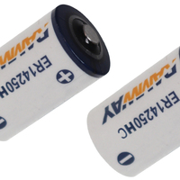 Batería de Litio CKXIC ER14250HC 1200mAh 3.6V, Interruptor de Circuito con Reinicio Manual para Medidor de Agua Inteligente, Montaje en Panel 240A