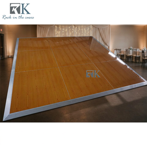 Panneau de scène de danse en bois grainé 4ft*4ft, plateforme en bois pour piste de danse - Product Image 2