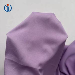 卸売 クリンクル織り 28% ポリエステル 72% アセテート サテン モス クレープ生地 女性用スーツ シャツ用 - Product Image 2