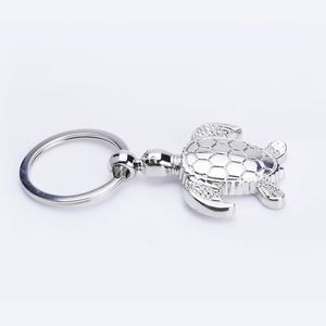 Personalized Logo Sea Turtle Engraved Car Key Metal Advertisement Gift Turtle Keychain - Product Image 6