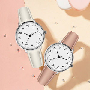 Orologi economici in pelle al quarzo da donna con logo personalizzato in massa orologio personalizzato da donna relojes de lujo para mujer - Product Image 3