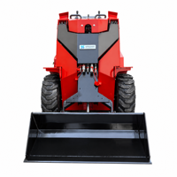 Chargeuse compacte sur chenilles S490 pour travaux de construction, déneigement, terrassement, aménagement paysager et défrichement de chantier