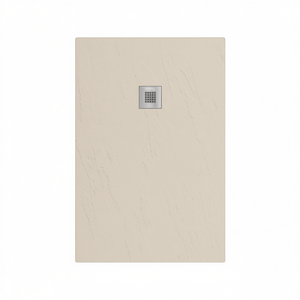 Plato de Ducha Rectangular Estasi 90 x 140 cm Blanco con Superficie Antideslizante para Baño - Product Image 3