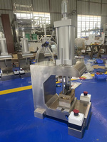 Machine de pressage motorisée pour la fabrication de savon en barre pour petits hôtels, salles de bain et blanchisseries, machine de moulage et d'estampage de logo sur savon, haute capacité, facile à utiliser