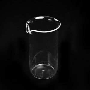 Laboratuvar enstrüman kuvars cam pota kuvars aparatı tüp pota - Product Image 3