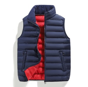 Gilet matelassé personnalisé avec logo, disponible en plusieurs couleurs, épais et thermique, <span class=keywords><strong>sans</strong></span> manches, unisexe, vente en gros directe usine - Product Image 3