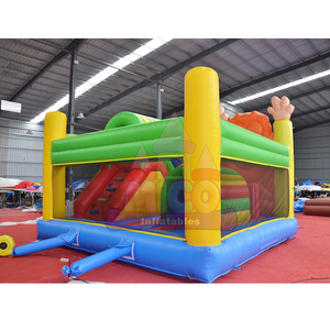 <span class=keywords><strong>Casa</strong></span> Gonfiabile Gigante a Forma di Clown con Scivolo Arcobaleno per Eventi Circensi e Celebrazioni Scolastiche di Carnevale - Product Image 5