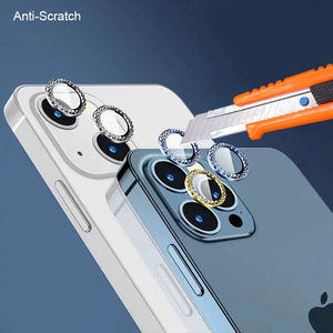 ฟิล์มกันรอยเลนส์กล้องโลหะเพชร 9H สำหรับ iPhone 17 16 Pro Max 15 14 12 13 Pro Plus - Product Image 3