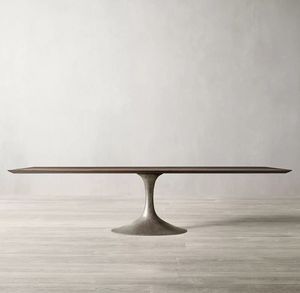 Table longue scandinave Tables à manger pour les dîners en famille et les rassemblements d'<span class=keywords><strong>amis</strong></span> Meubles personnalisables - Product Image 5