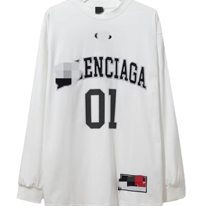 Nouveau Maillot de Basketball Co-marqué B-Brand Haut de Gamme Paris 01, Brodé et Imprimé Motif Dessin Animé, Anti-humidité, Coupe Ample, Style Décontracté Urbain - Product Image 1
