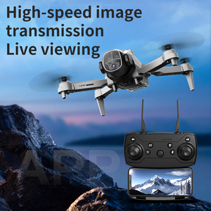 <span class=keywords><strong>Drone</strong></span> pliable E4 pour débutants avec GPS, caméra double HD 1080p pour photographie aérienne, flux optique et télécommande VR - Product Image 2