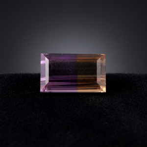 ANAM EMPORIUM อเมทรินธรรมชาติคุณภาพสูง ได้รับการรับรองจาก IGI  ผสมสีต่างๆ  ทรงเรเดียนท์คัท  ประกายรุ้ง  ขนาด 10x12 มม. - Product Image 3