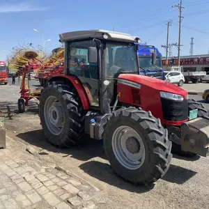 Massey Ferguson 140HP 4WD Tractores agrícolas usados Tractores de ruedas proporcionados Tractores agrícolas Motor Deutz Motores John Deer usados