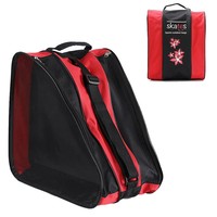 Sac à dos pour patins à roulettes, sac pour patins en ligne, porte-casque, nylon ventilé multifonctionnel 30-40L pour enfants et adultes