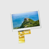 Layar LCD Sentuh TFT HEXING 4,3 Inci dengan Resolusi 480x272 Antarmuka TTL IC Driver NV3047 Lampu Latar LED Biasanya Putih