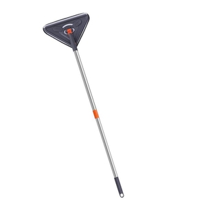 Mopa Triangular Giratoria de 360 Grados para <span class=keywords><strong>Limpieza</strong></span> Profunda, Mopa de Mango Largo para Ventanas, Mopa Húmeda y Seca, Removedor de Polvo, Mopa para Paredes - Product Image 1