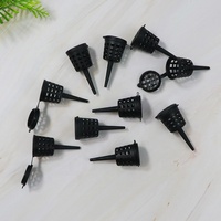 Panier à engrais en plastique durable pour jardinage domestique, boîte à racines, pot à bonsaï, outils portables