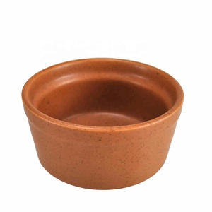 Jingmei Ramekins Sốt Tùy Chỉnh Màu Caramel Mịn Bằng Gốm Cho Creme Brulee - Product Image 4