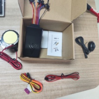 Traceur GPS 4G avec sirène pour motos et scooters de location YLG406 Antivol avec télécommande