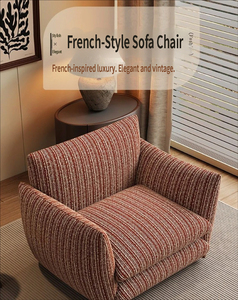 Fauteuil inclinable moderne du milieu du siècle, multifonctionnel, avec panneau en bois, <span class=keywords><strong>pour</strong></span> salon, chambre, bureau - <span class=keywords><strong>Meubles</strong></span> de maison - Product Image 4