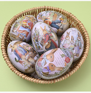 Wholesale Creative DIY PVC Easter Egg Hanging <b>Decoration</b> for Children's Party & Thanksgiving - Product Image 1