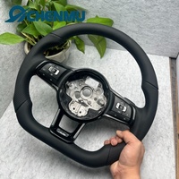Volant de direction sport personnalisé en cuir pleine fleur pour Volkswagen VW Golf R 5 6 8 R Jetta Mk6 Polo Passat CC