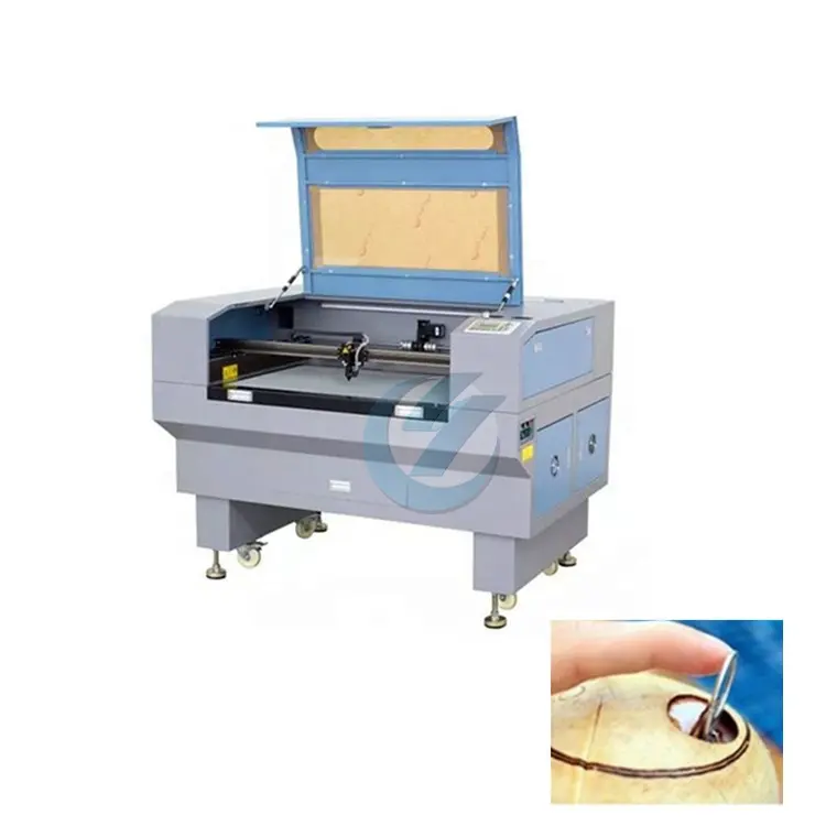 Máquina cortadora de anillos de tracción de coco Máquina cortadora de cáscara de coco pulida con grabado de logotipo a precio de venta