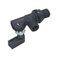 Raccord de réservoir manuel haute performance en PVC/CPVC avec filetage NPT, bride à douille, connexion ANSI TABLE D&E, vanne flottante DN50