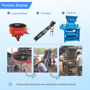 Máquinas para pequeñas empresas Línea de producción de pavimentación fábrica de ladrillos máquina de fabricación de bloques - Product Image 3